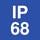 Protection rating IP 68