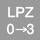 Transition from LPZ 0 to LPZ 3