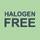 Halogen-free; without chlorine, fluorine and bromine